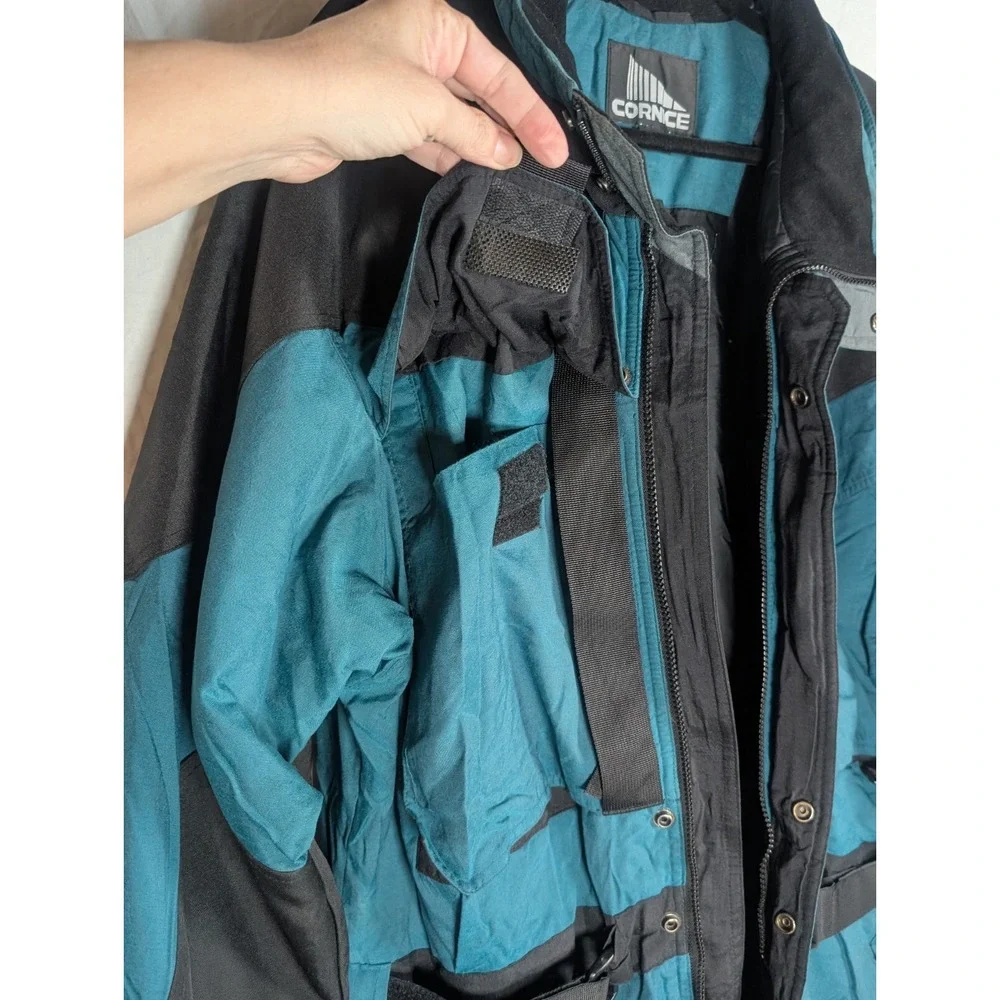 Cornice Snowsuit SkiSuit One Piece Green Snow Bib, Retro, Vintage, Size LARGE!!